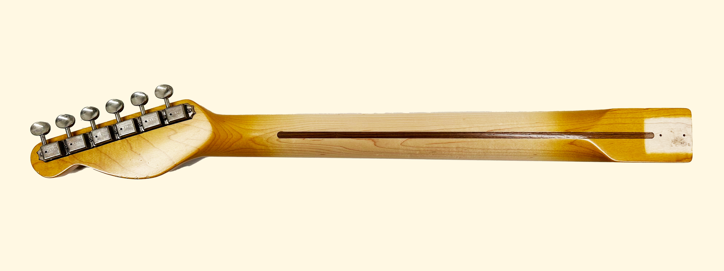 Vintage Amber Finish MJT Neck — MJT Aged Guitars